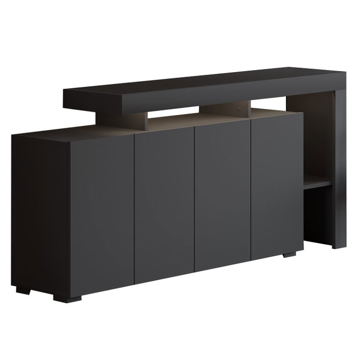 Hanah Home Consola Beliz - Antracita Hanah Home Consola Beliz - Antracita